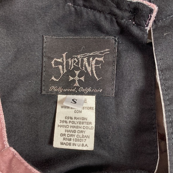 Shrine of Hollywood, Medieval Inspired Micro-Mini Dress, Stunning! Final Price - Picture 5 of 6